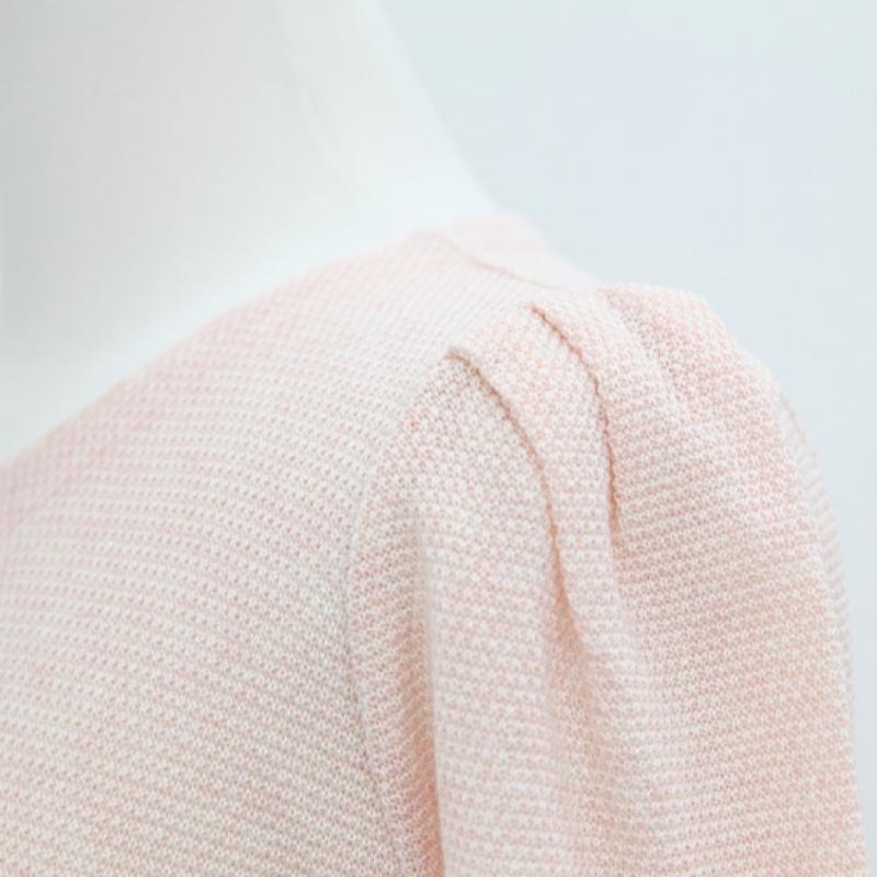 Shiz Madam Campbell Shoulder Shirring Pearl Knit T57368