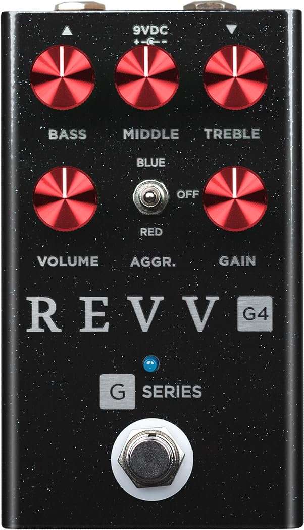 

Revv Amplification G Series G4 Black Sparkle Pedal,