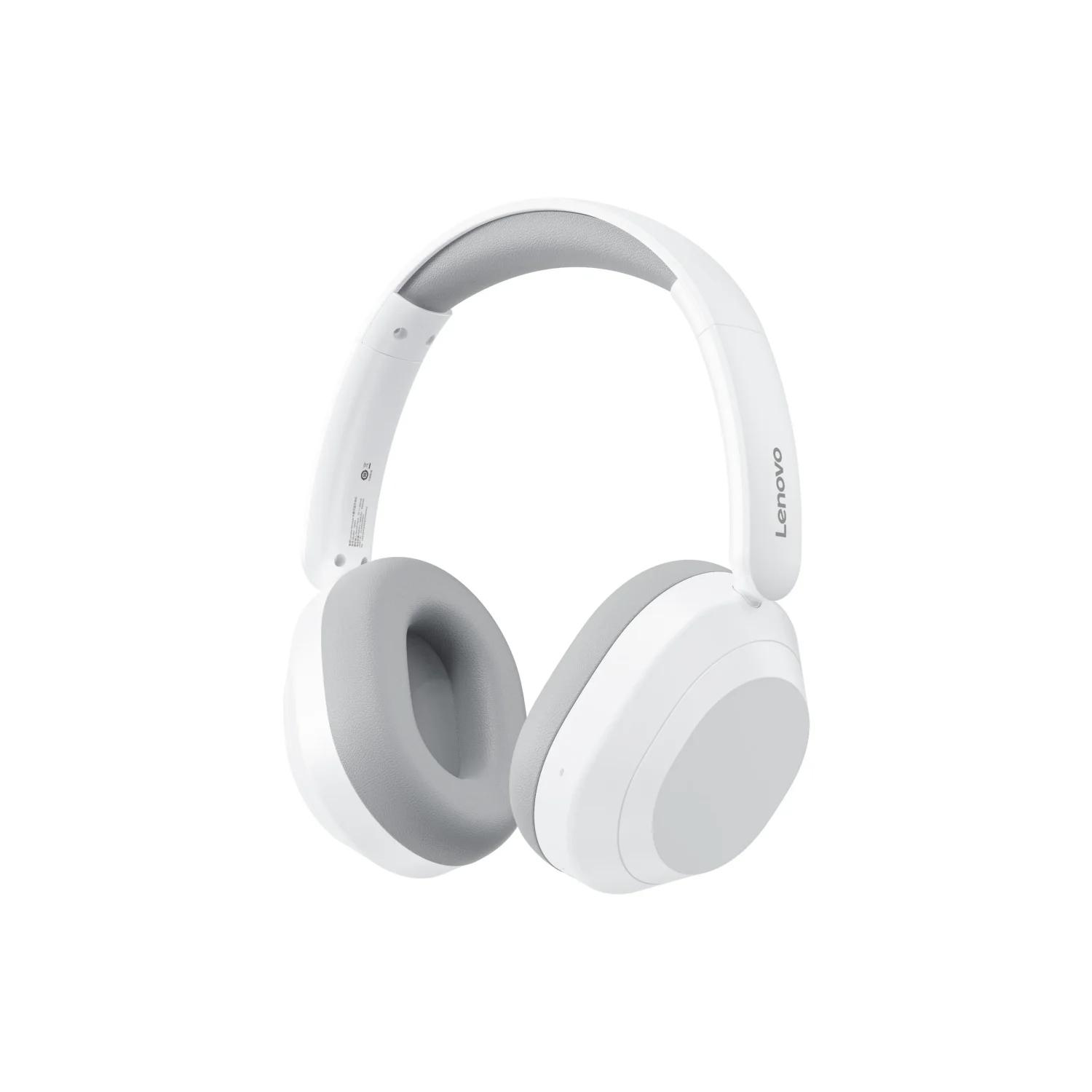 

Оригінальна ігрова гарнітура Lenovo LE601 Накладні бездротові навушники Bluetooth 6.0 Звук рівня IMAX 360° Стерео Довга робота Складані білий