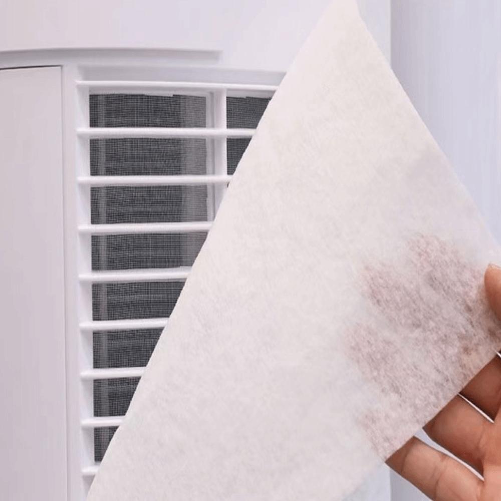 38PCS/Bag DIY Air Conditioner Vent Filter Ultra-Thin Air Inlet Filter Screen Conditioner System