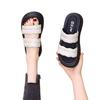 National Style Thick-soled Cool Slippers Women's Outer Wear 202 Season Summer New Fashion Soft-soled Non-slip Heightening Skirt Beach Shoes