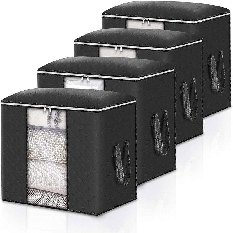 Three-layer Non-woven Moisture-proof Large Capacity Storage Bag for Quilts and Clothes