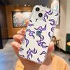 Fashion Flame Luxury Transparent Soft Phone Case For iPhone 15 14 13 12 11 Pro Max XS X XR 7 8 Plus Shockproof Cover Fundas