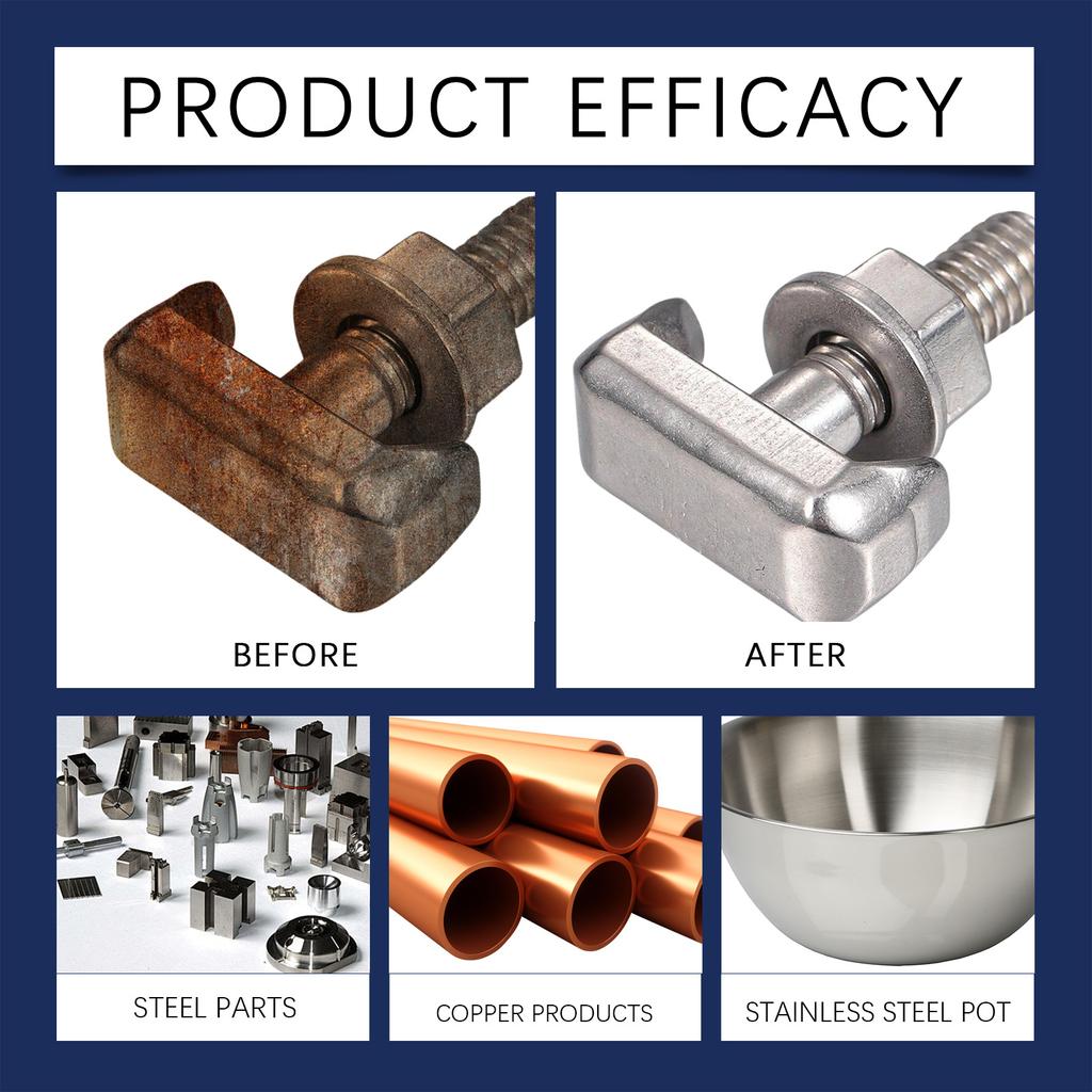 Rayhong Metal Rust Remover Limpador de Carro Tinta Pneu Ferrugem Removedor de Manchas Renovação Removedor de Ferrugem Mantenedor