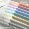 8Pcs Aesthetic Pastel Highlighters No Bleed Fast Dry Chisel Tip Morandi Colors For Study Journaling