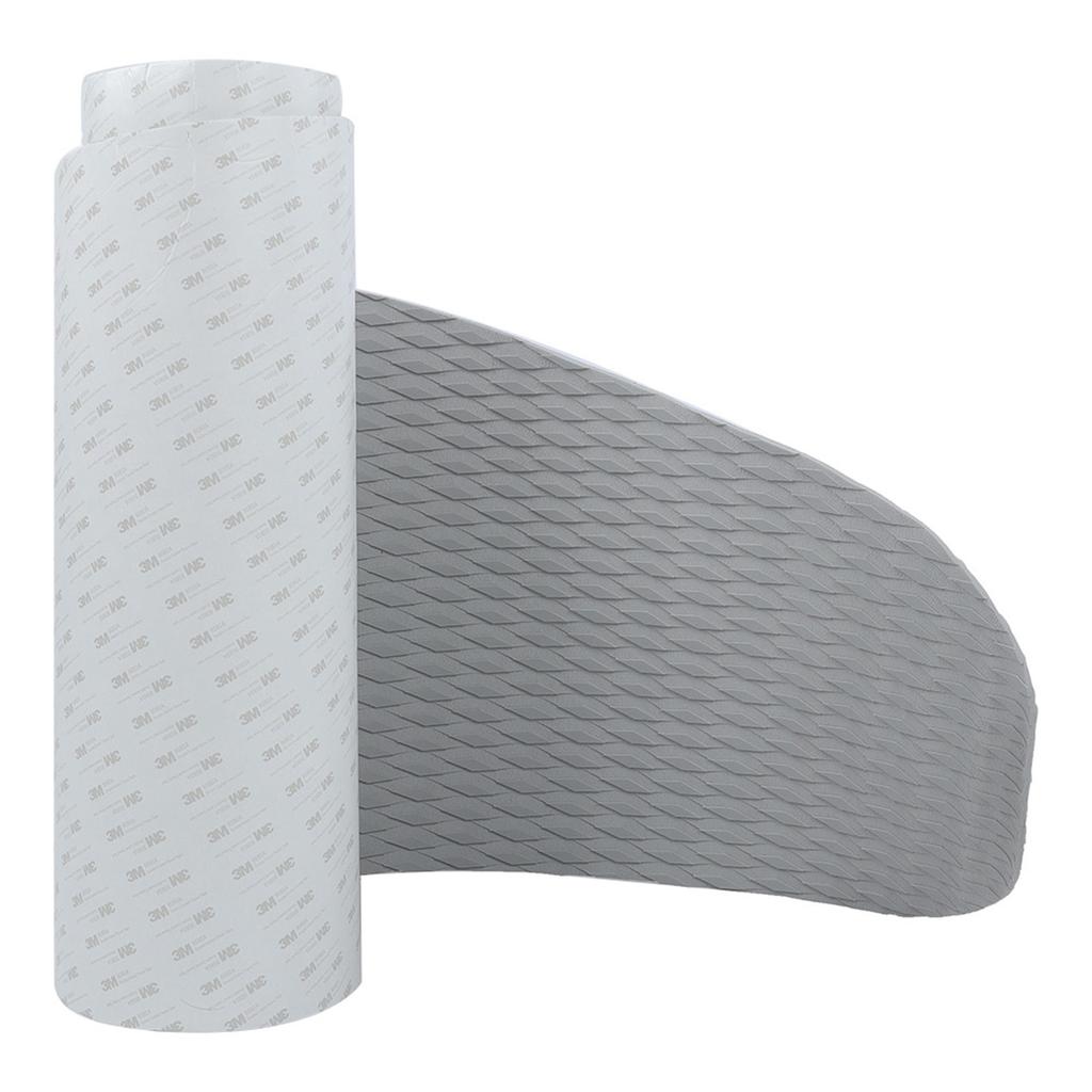 EVA Anti-Rutsch-Pad Rautenmuster mit Klebeband für Deck Surfbrett (schwarz)
