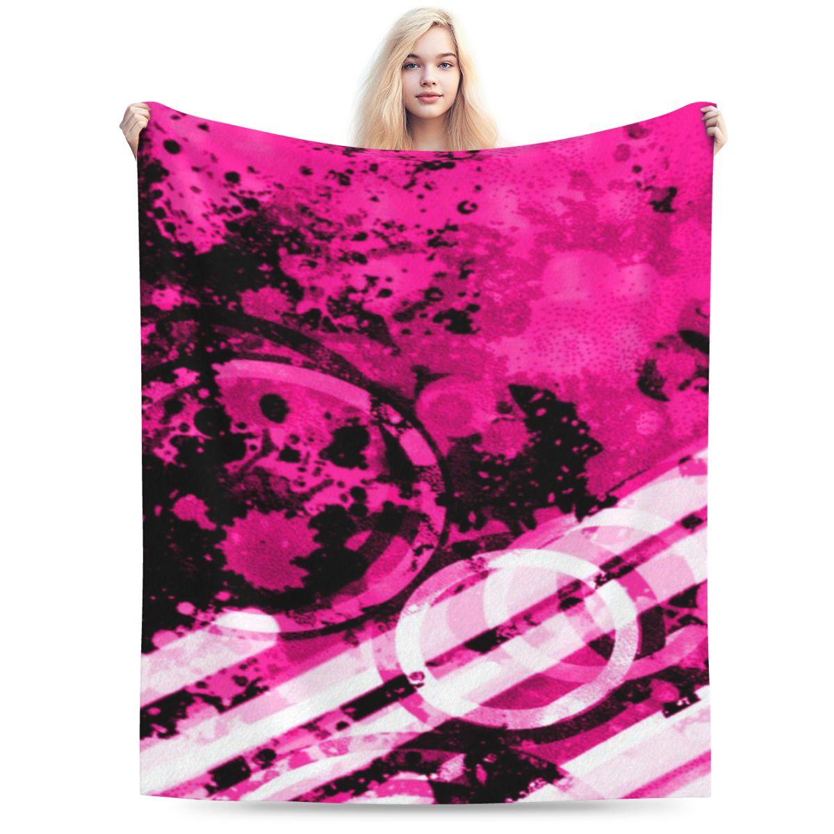 Frutiger Pink Chaos Custom Comfortable Decorate Home An UltraSoft Micro Fleece Blanket 75x100cm 30x40in