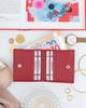 Leather wallet R-23-26-LFN-2985 Red