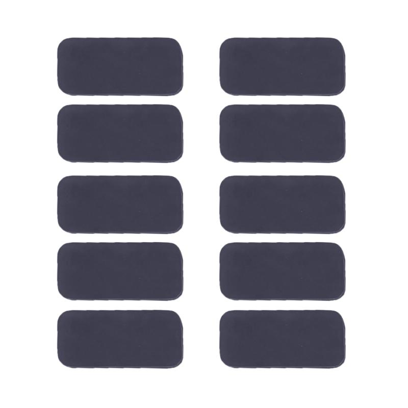 

Pack of 10 Shock Absorption Foot Pads Noise Reduction Feet Pad for Game Controller Keyboard Mouse Anti Slip Silicone Mat