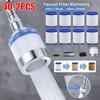 40-2PCS Faucet Water Filter Element Remove Chlorine Heavy Metals Filtered Shower Head Bath Filtration Purifier Soften Hard Water