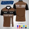Personalized Sports Polo Shirt Custom Name And Logo Printed Quick Drying Short Sleeve Jersey For Team Uniform Outdoor Activities