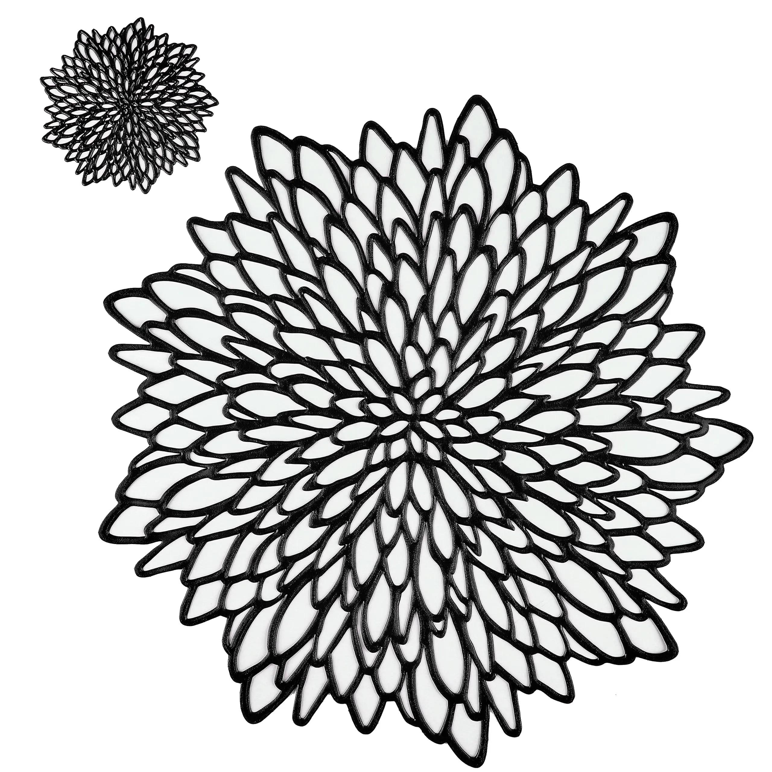 

1 пара ПВХ-салфеток, термостойкие полые изоляционные подставки под стаканы, домашний декор стола, нестандартная форма, подставка под приборы, кухонные принадлежности 1 pair-2pcs