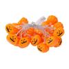 LED Halloween Pumpkin, Ghost, Bat, and Eye Fairy String Lights for Atmospheric Decoration