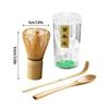 Matcha Ceremony Set, Traditional Matcha Set Bamboo Handmade Professional Japanese Bamboo Whisk, Matcha Set for Tea Room
