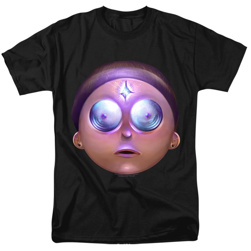 Rick And Morty - Death Crystal Morty - Adult Unisex Short Sleeve T-Shirt - Black L