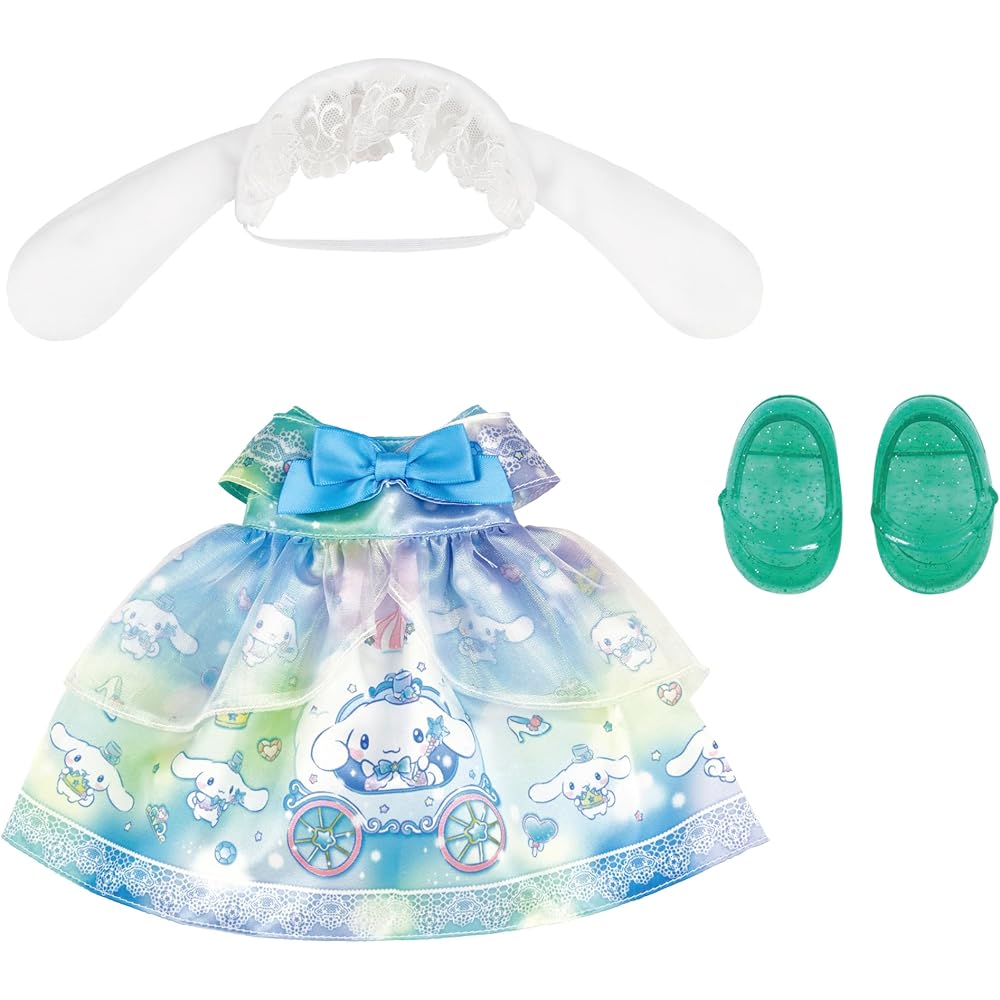 Pilot Meru-chan Cinnamon Roll Dress-Up Set Sparkly Dress for Ages 3 and Up