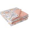 WTEMPO Vintage Elegant Printed Large Size Simple Retro Foldable Blankets Home Hotel Soft Tatami Blankets Thickened Student Soft Dormitory Blankets
