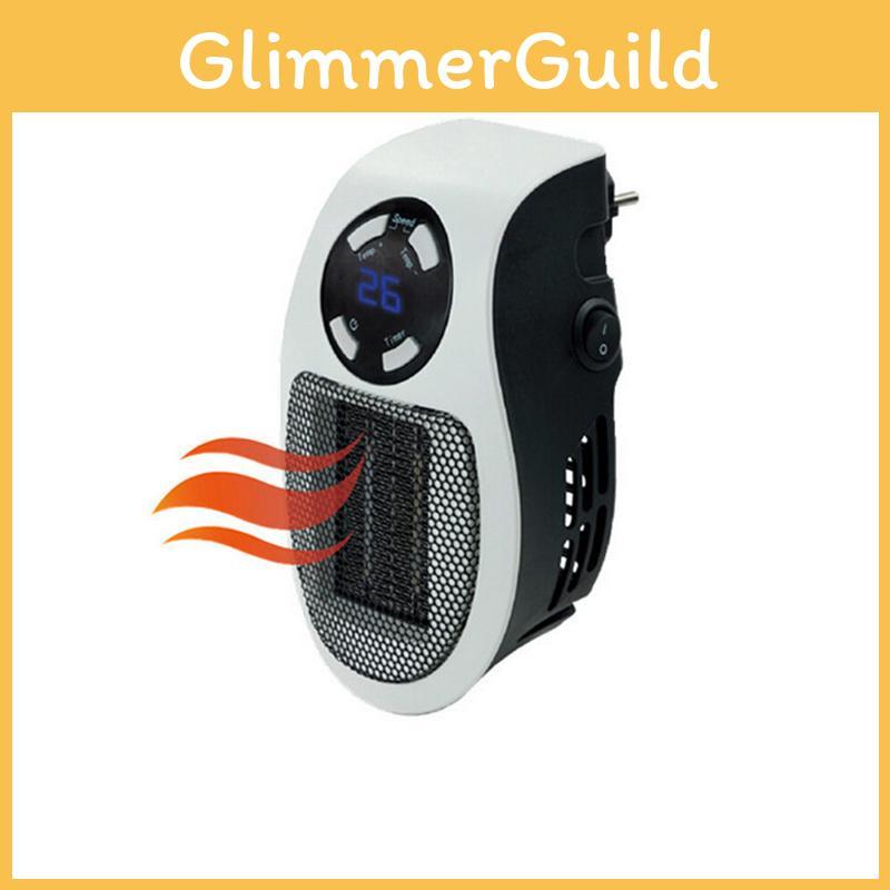 Handy Heater Compact Electric Space Heater With Remote Control Ideal For Home Office