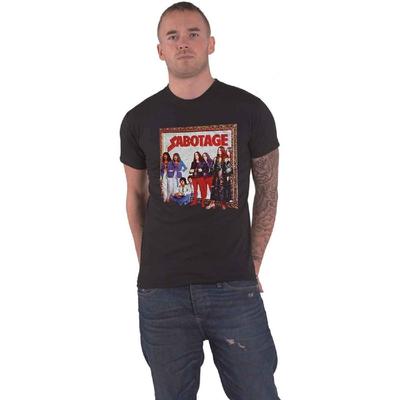 Rock Off Black Sabbath 'Sabotage' (Black) T-Shirt