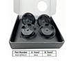 abcd1 4pcs 56mm 65mm VW floating Car Wheel Center Caps Hubcap Cover for VW Jetta MK5 Golf Passat styling CC Golf 3B7601171 1J0601171