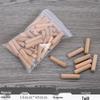 Straight & Oblique Grain Wood Dowels, Plugs, Tenons, Wedges, and Board Connectors for Furniture & Cabinets