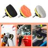 11Pcs Car Buffing Pads For Drill Polishing Kit, 3Inch Foam Polishing Pads, Car Buffers And Polishers Kit, Wool Pads Wax Buffer Drill Polisher