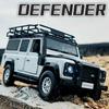 1:32 Land Rover Defender Slitinový Model Auta Diecasty & Hračky Kovová Terénní Vozidla Model Auta Simulace Zvuk Světlo Dárek