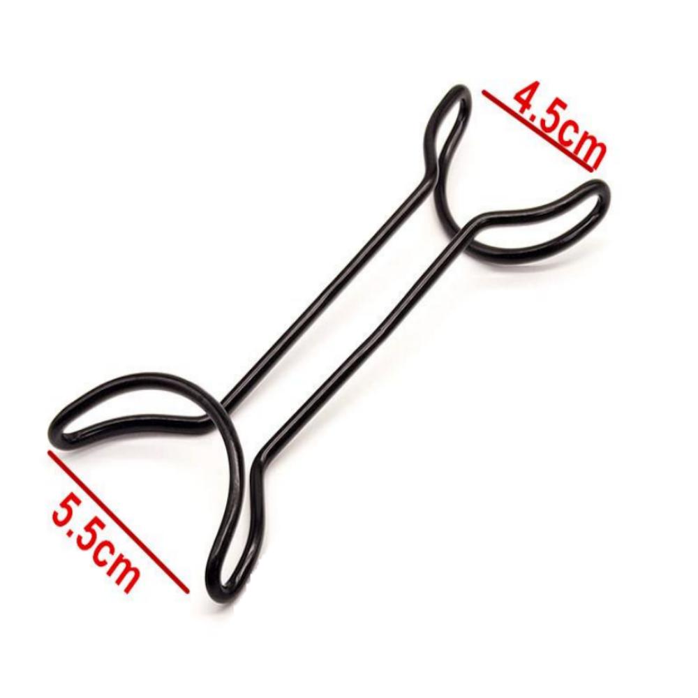 Dental Kieferorthopädische T form Retractor Mund Gag Opener Zähne Retractor Schwarz Beschichtet Doppel Enden Zahnarzt Zahn Bleaching Werkzeug
