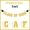 Class of 2026 Graduation Banner Celebration Decor Festive Wall Backdrop Perfect for Graduation Party