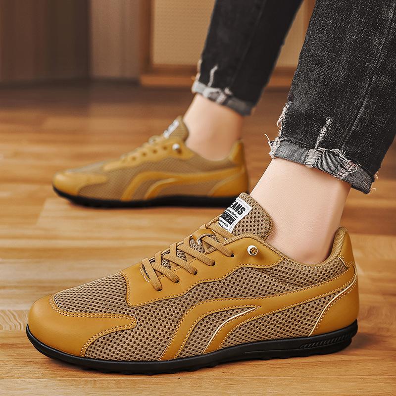 European Station Summer New German Training Shoes Sports and Leisure Shoes High-end Sense No Lace-up Breathable Soft Sole Comfortable Men's Shoes