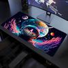 Space Nebula Astronaut Extended Gaming Mouse Pad NonSlip Rubber Base Large Desk Mat Keyboard Mouse Pad For Laptop Pc