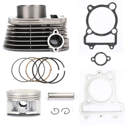 Cylinder Piston Gasket Top End Kit For Yamaha Tri-Moto 225 YTM 225 1983-1986