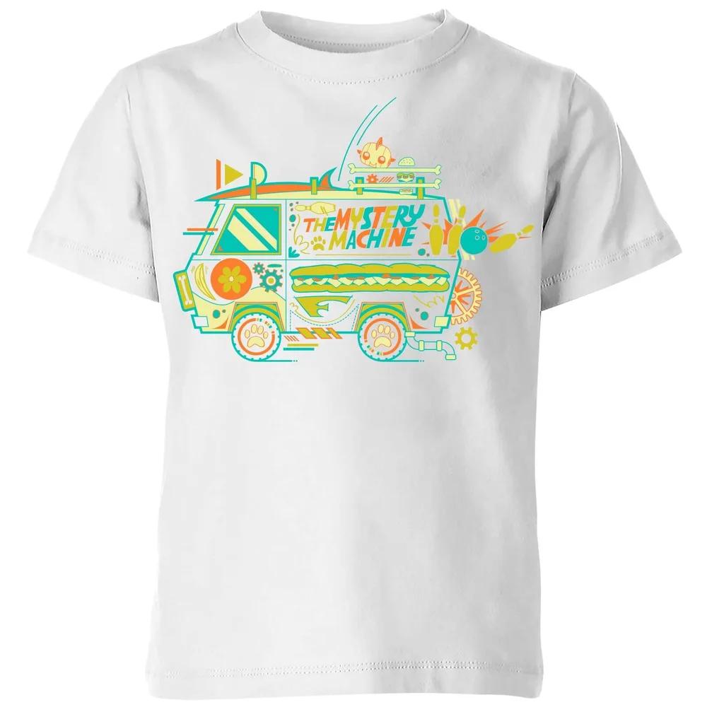

The Mystery Machine Kids T-Shirt - White - 3-4 Years 160