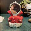 Silver Plated Ganesh Idol for Car Dashboard God Ganesha Idol for Home Decor Ganpati for Gift 3.5 inches (Silver)
