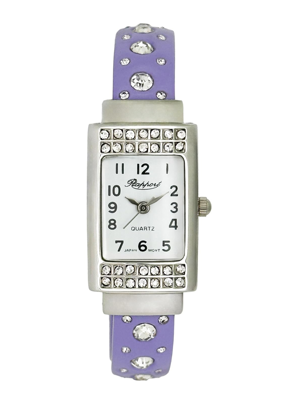Laport Thin Beaded Bangle 191090 Women s Watch, Purple, фиолетовый