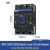 Kunlun 100A Plastic Shell Circuit Breaker with NXM 250A, Three-Phase Four-Wire Air Switch