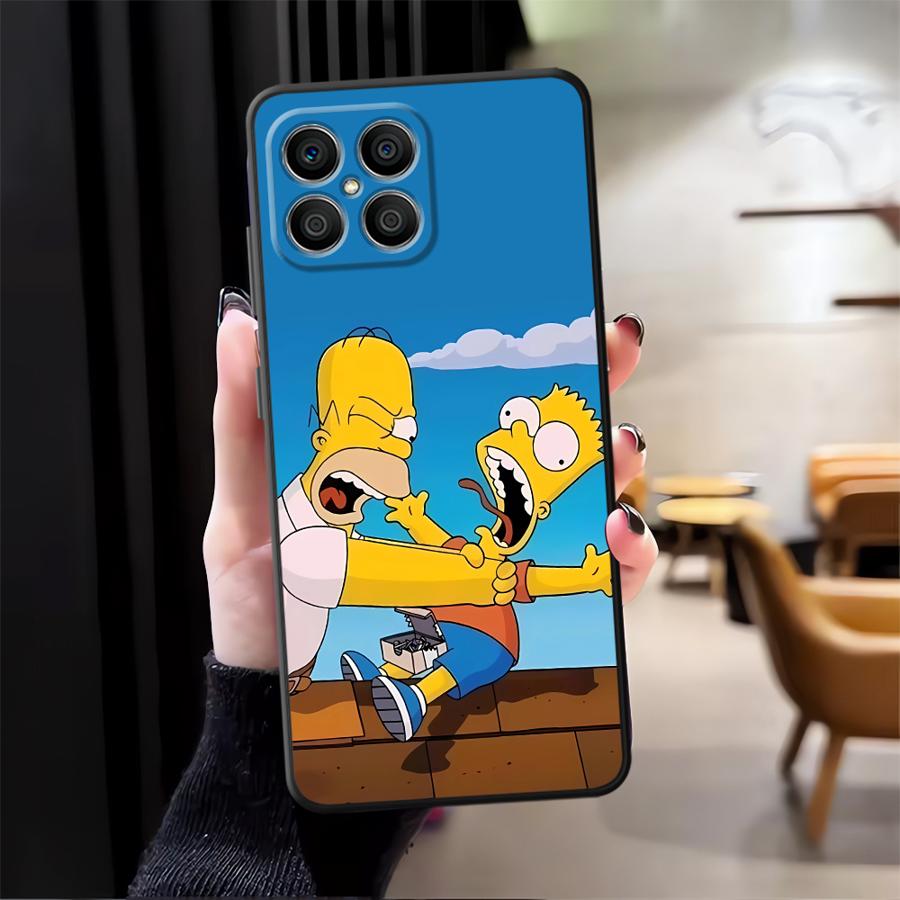 

Милый Чехол S-simpsons для Honor X5b 90 X7 8X Magic5Lite X6 200 400 Lite X9a X8 70 Funda Чехол для Телефона Honor 70