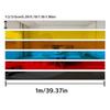 6Pcs 1m Mirror Decor Stickers Self-adhesive Acrylic Art Wall Tile Ceiling Edge 3D Strip Decoration TV Background Wall Sticker