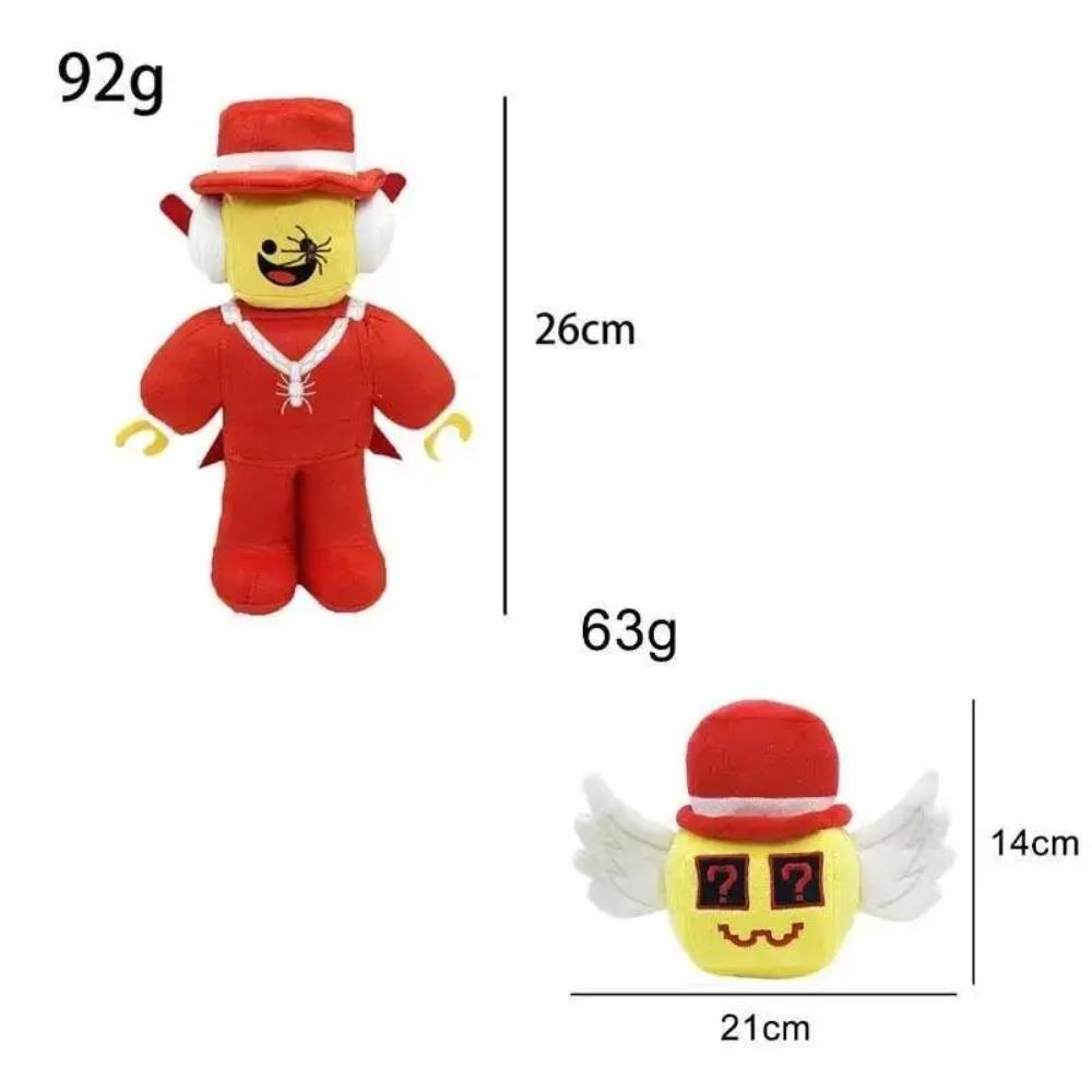 NEU Steal A Brainrot W Oder L Plüschtier 77 Berufe Morgen Schule Erdbeer-Elefant Plüschtier Niedliches Meowl Jandel Kuscheltier Spielzeug Geschenk für Fans