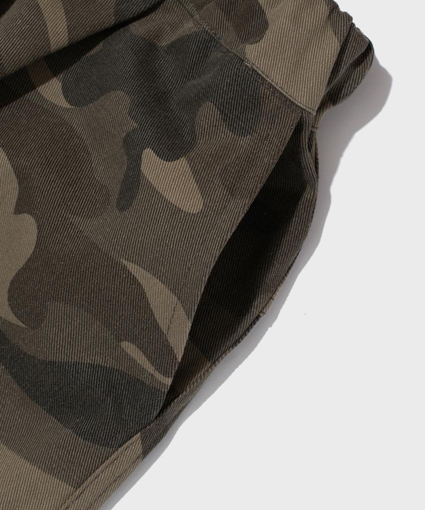 CARGOBROS FOR WOMAN Utility Wide Camo Cargo Pants (Beige)