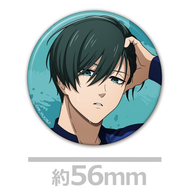 Anime "Blue Lock" Large Character Towel with Can Badge Kiyoshi & Rin Vol.2