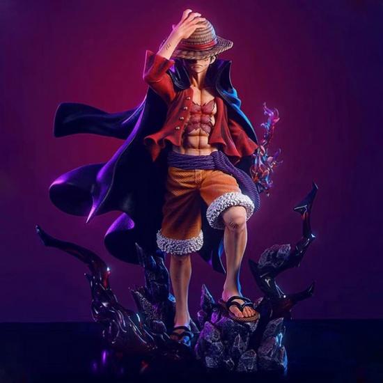 

25 см цельная фигурка аниме-фигурки Луффи Iconic Pose
