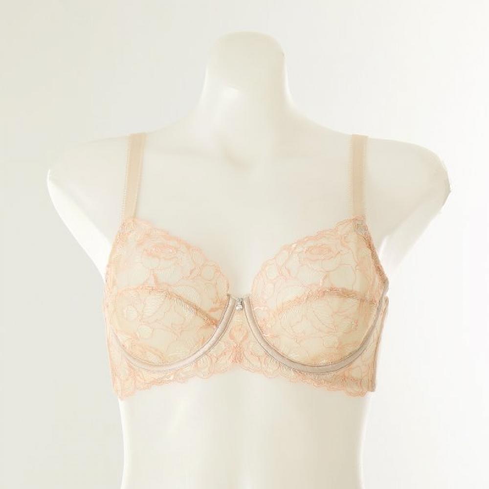 

Wacoal Angel Mesh Flower EmBroidery Bra B Cup dBr0469B navy/90B