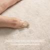 "2024 Cream Washable Luxury Carpet & Sofa Blanket for Living Room and Bedroom"