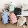 Fashionable Women's Large Capacity Casual Backpack for High School & Short Trips - Multifunctional Laptop Bookbag