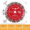 Grooving Diamond Saw Blade - Large Sharp Head for Precision Cutting