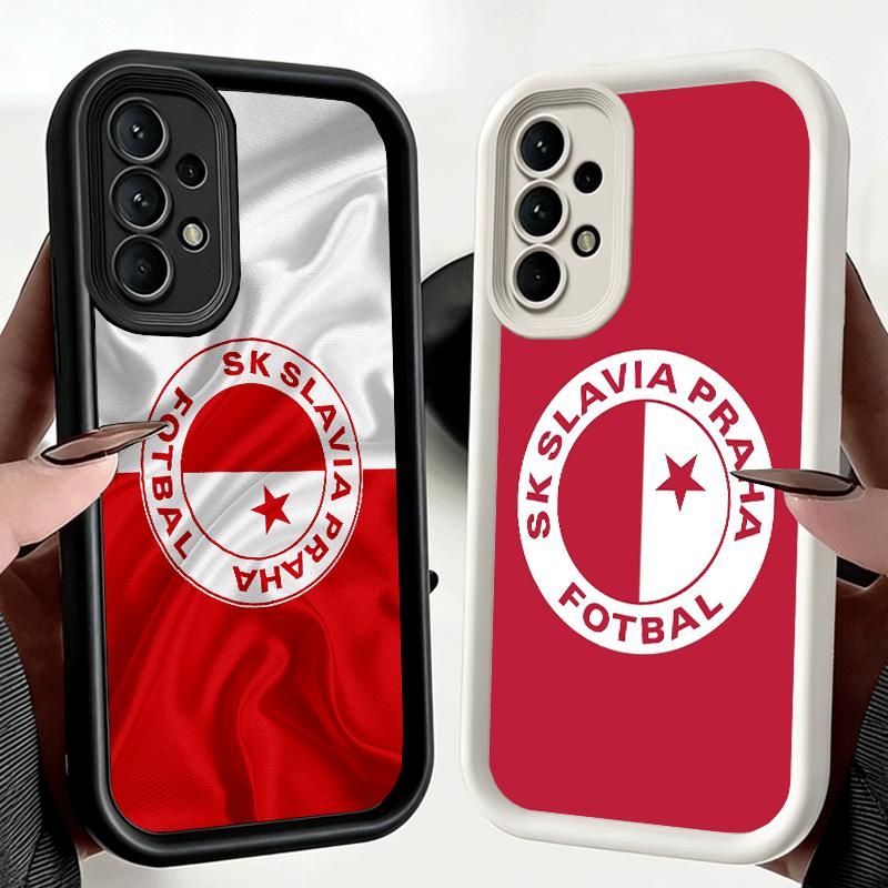 Phone Case for Samsung Galaxy A17 A16 A15 A14 A13 Sk Slavia Praha Czech Republic A56 A36 A26 A55 A35 A25 A54 A34 A24 A53 A33 A23