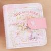 Vintage Mini 3-Ring Photo Album Holds Retro Picture Album Loose Leaf Binders Cover  School