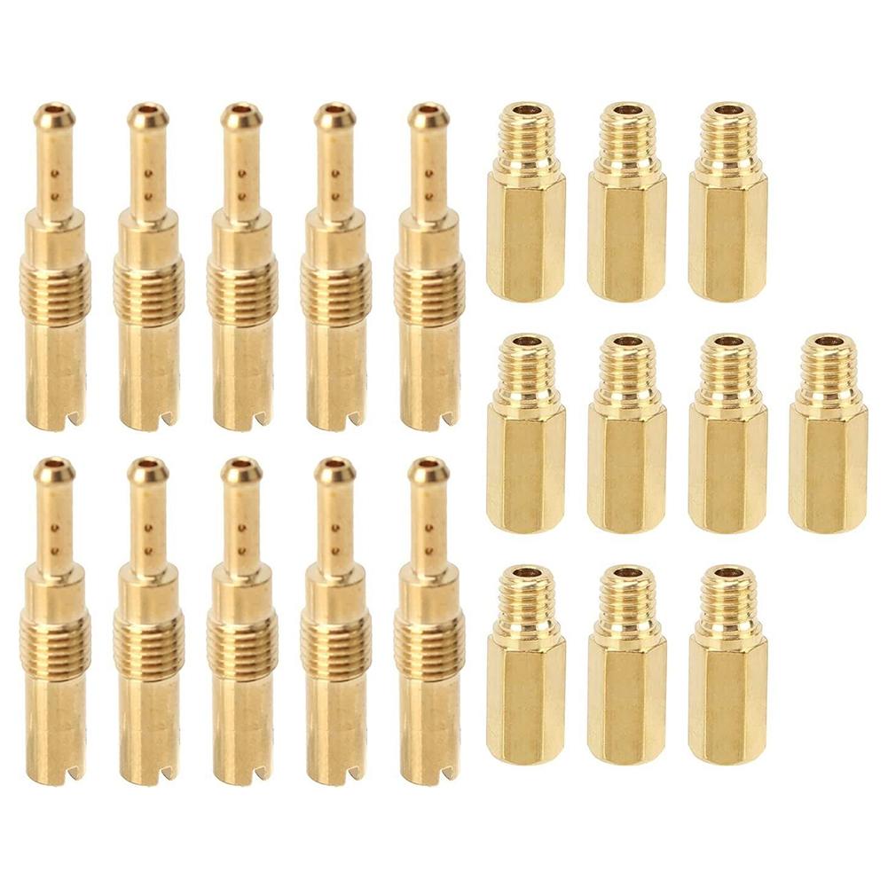 Optimal Fuel Delivery System with 10Pcs Carburetor Main and Pilot Jet Set Compatible with For PWK For Keihin OKO CVK China Mainland