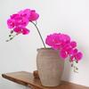 Umelé kvety Phalaenopsis skutočný dotyk 35-palcová obývacia izba usporiadanie hotela homestay záhrada domáca dekorácia 3D pocit Phalaenopsis